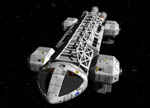 Eagle transporter spaceship from Space: 1999